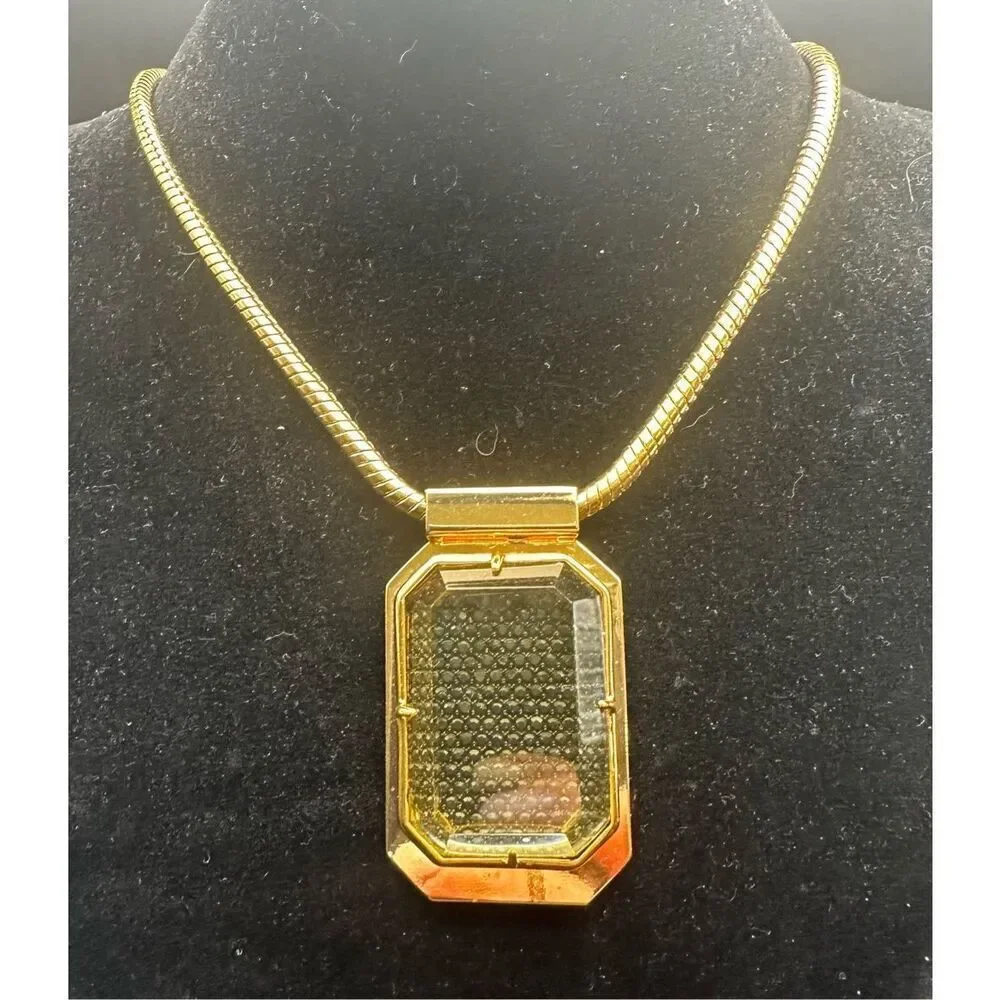 Kate spade Life of the Party Night Sky Pendant gold necklace 30”